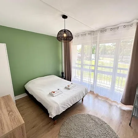 Apartament Henri/ 3 Vue Sur Le Canal Et La Basilique Reims