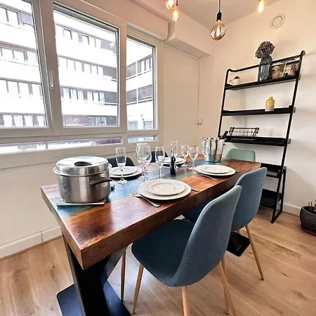 Apartament Henri/ 3 Vue Sur Le Canal Et La Basilique Reims