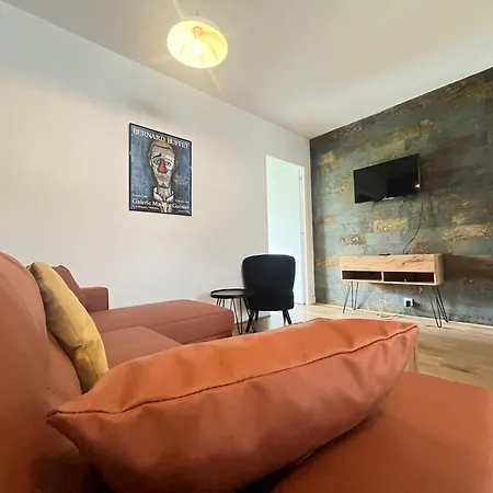 Apartament Henri/ 3 Vue Sur Le Canal Et La Basilique Reims